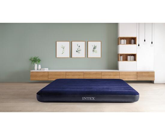 64758 Надувной матрас Classic Downy Airbed Fiber-tech, 137х191х25см, фото , изображение 5