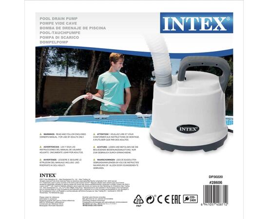 28606 Дренажный насос для бассейна Intex, фото , изображение 3