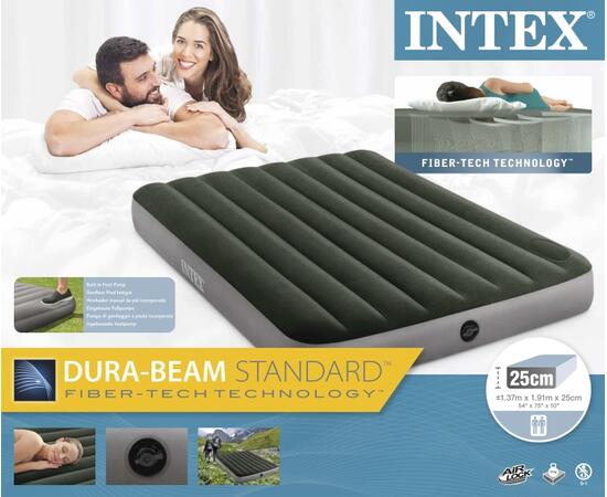 64762 Надувной матрас Downy Airbed 137х191х25 см., фото , изображение 2