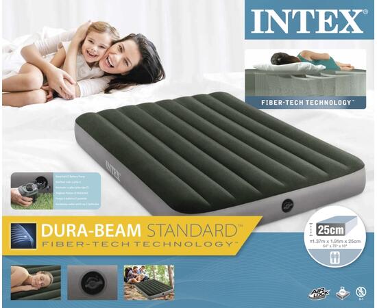 64778 Надувной матрас Classic Downy Airbed Fiber-tech, 137х191х25см, фото , изображение 4