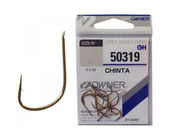 Крючок OWNER Chinta gold №16 14шт, Размер: №16, Количество: 14 шт., фото 