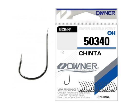 Крючок OWNER Chinta BC №3 14шт, Размер: №3, Количество: 14 шт., фото 