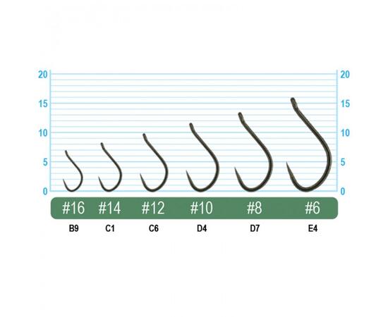 Крючок OWNER Picket Hook brown №6 10шт, Размер: №6, Количество: 10, фото , изображение 2