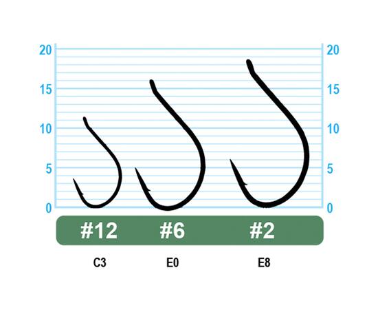 Крючок OWNER Pint Hook blue №10 12шт, Размер: №10, Количество: 12, фото , изображение 2