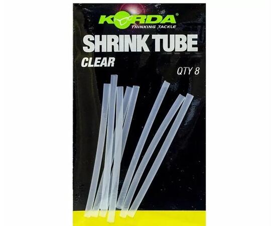 Трубка термоусадочная KORDA Shrink Tube Clear 1.0мм, Цвет: Clear, Размер: 1.0 мм, Количество: 8, фото 