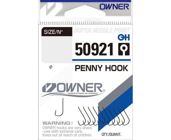 Крючок OWNER Penny Hook BC №18 11шт, Размер: №18, Количество: 11, фото 