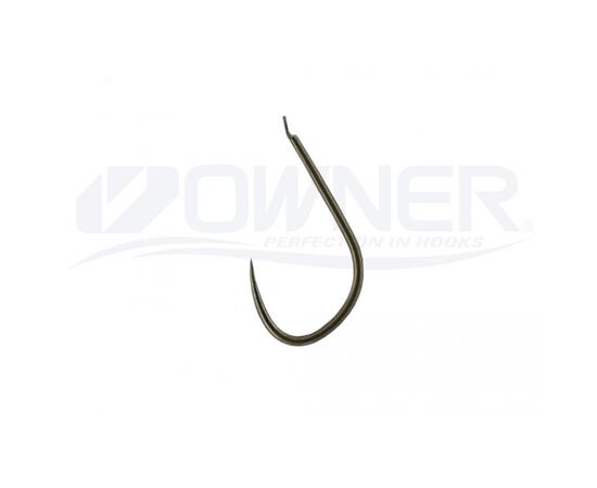 Крючок OWNER Purosuto-BL brown №10 18шт, Цвет: Brown, Размер: №10, Количество: 18, фото , изображение 2
