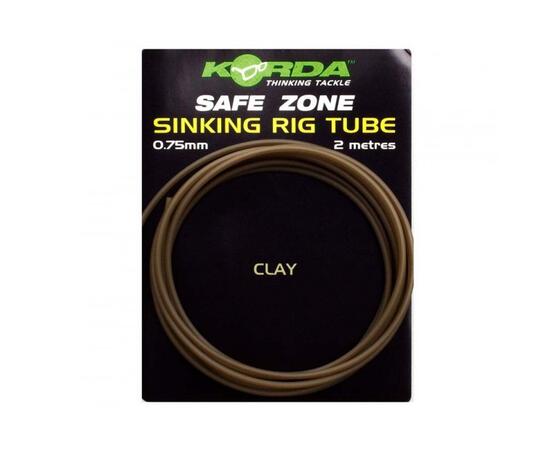 Трубка силиконовая KORDA тонущая Camo Rig Tube Clay 2м, фото 