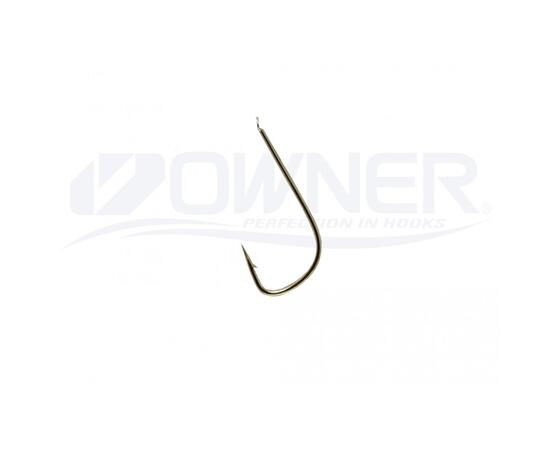Крючок OWNER Sode Light brown №8 14шт, Цвет: Brown, Размер: №8, Количество: 14, фото , изображение 3