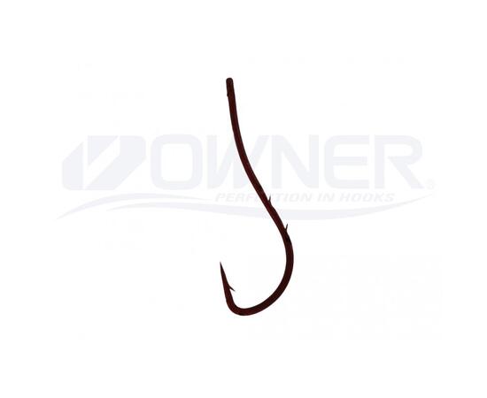 Крючок OWNER Worm SP-BH bloody red №12 9шт, Цвет: Red, Размер: №12, Количество: 9, фото , изображение 3