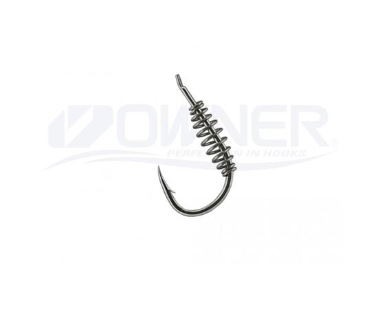 Крючок OWNER Spring Chinu nickel №6 7шт, Цвет: nickel, Размер: №6, Количество: 7, фото , изображение 3