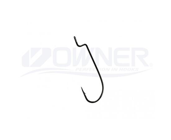 Крючок OWNER Offset Shank BC №1/0 6шт, Размер: №1/0, Количество: 6, фото , изображение 2