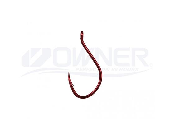 Крючок OWNER Cut SSW red №8 12шт, Размер: №8, Количество: 12, фото , изображение 3
