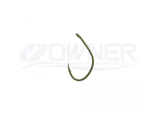 Крючок OWNER Wacky Hook green №6 9шт, Размер: №6, Количество: 9, фото , изображение 2