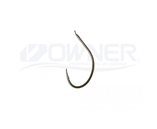 Крючок OWNER Super Yamame brown №8 14шт, Цвет: Brown, Размер: №8, Количество: 14, фото , изображение 3