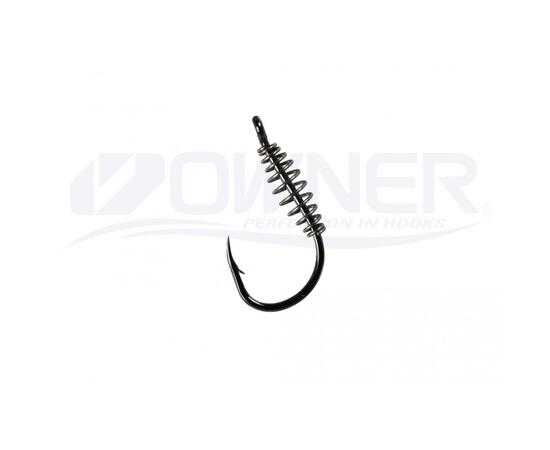 Крючок OWNER Spring Chinu w/Eye BC №8 5шт, Цвет: BC, Размер: №8, Количество: 5, фото , изображение 3