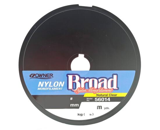 Леска OWNER Broad 300м 0,18мм 3,1кг, Цвет: Natural Clear, Размер: 0.18 мм, фото , изображение 2