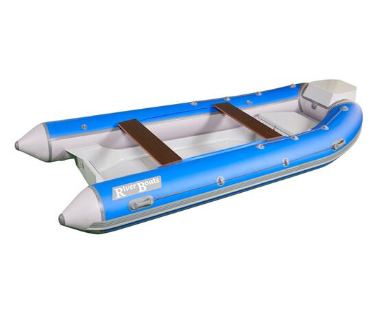 Надувная лодка RiverBoats RB 380 (Встроенный рундук), фото , изображение 8