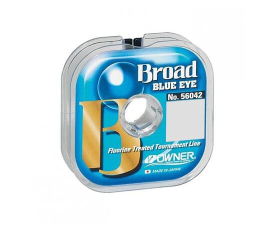 Леска OWNER Broad Blue Eye 100м 0,37мм 11,8кг, Цвет: LIGHT BLUE, Размер: 0.37 мм, фото 