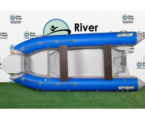 Надувная лодка RiverBoats RB 430 (Встроенный рундук) (транец L — 515 мм.), фото 