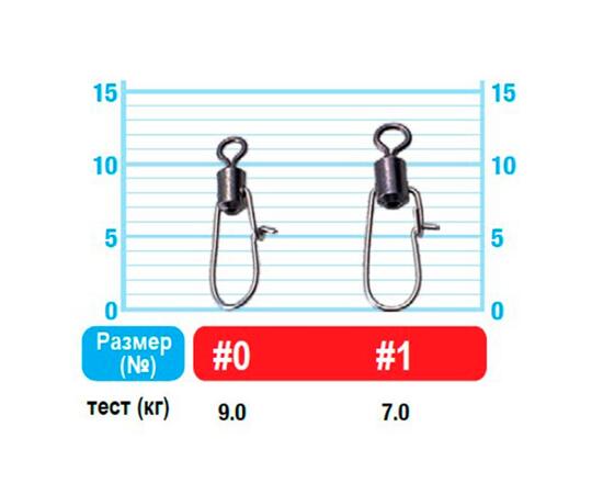 Застежка OWNER Micro Snap №1 4шт, Номер: №1, фото , изображение 2
