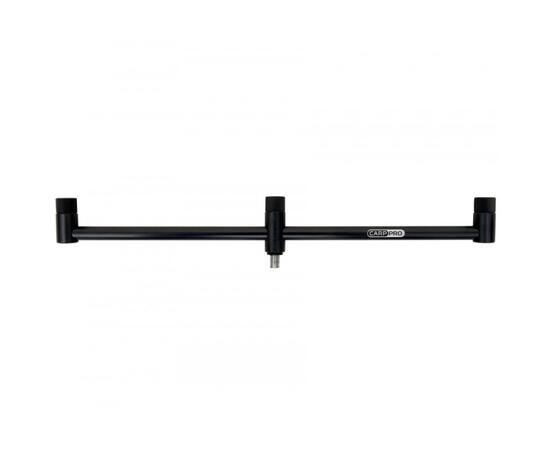 Буз-бар CARP PRO Deluxe на 3 удилища 40см алюминий Black, фото 