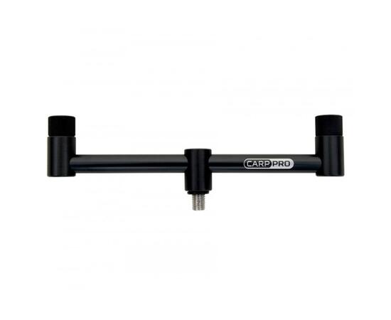 Буз-бар CARP PRO Deluxe на 2 удилища 40см алюминий Black, фото 