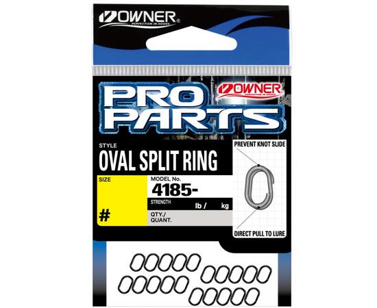 Кольцо заводное OWNER Oval Split Ring №3 20шт, Номер: №3, фото 
