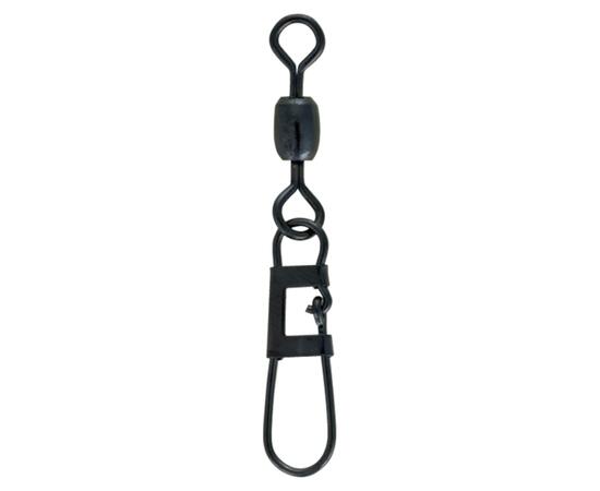 Застежка OWNER с вертлюгом Snagless Snap w/Barrel Swivel №6 5шт, Номер: №6, фото , изображение 3