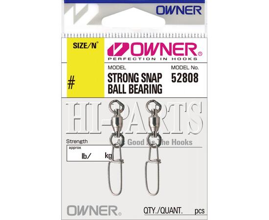 Застежка OWNER Strong Snap Ball Bearing №3 2шт, Номер: №3, фото 