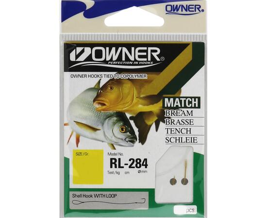 Поводок готовый OWNER RL-284 №10 10шт, Номер: №10, фото 