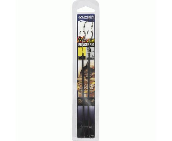 Оснастка готовая карповая OWNER ORC-4 Bungee rig №4 25lb 19см 2шт, Номер: 4, фото 