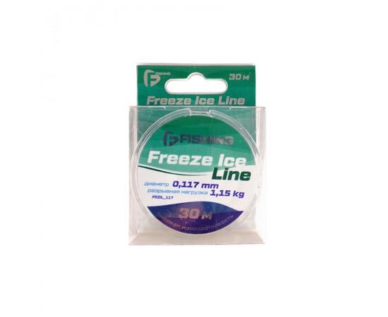 Леска F-FISHING Freeze Ice Line 30м 0,091мм 0,71кг, Диаметр лески: 0,091 мм, Размотка: 30 м, фото 
