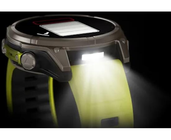 Часы Garmin Fenix 8 - 47 мм Solar Sapphire титан, силиконовый ремешок, фото , изображение 11