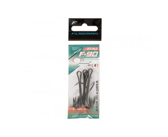 Двойник FLAGMAN F-90 Double Hook #4, Номер: 4, фото , изображение 2