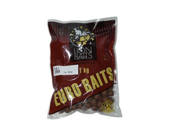 Lion Baits Бойлы тонущие серии EURO BAITS 20 мм K-G-1 - 1 кг, Вкус для группировки: K-G-1, фото 