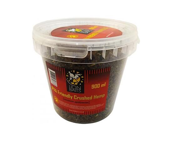 Lion Baits PVA Friendly Crushed Hemp (конопля дробленая) - 900 мл, Вкус: конопля дробленая, фото 