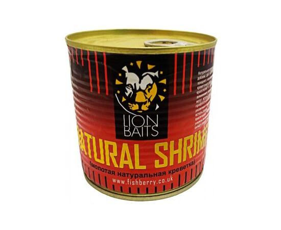 Lion Baits Аттрактант молотая натуральная креветка (Natural shrimp) - 430 мл (натуральная основа), фото 