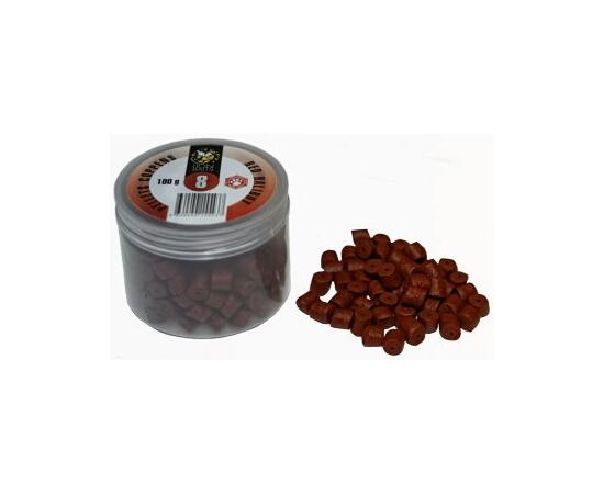 Lion Baits Пеллетс COPPENS RED HALIBUT (просверленный) 8мм, Вкус: Red Halibun, Диаметр (мм): 8, фото 