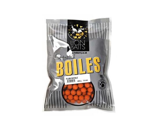 Lion Baits Бойлы тонущие серии ORIGINAL 14 мм слива королевская - 400 гр, Вкус для группировки: слива королевская, фото 