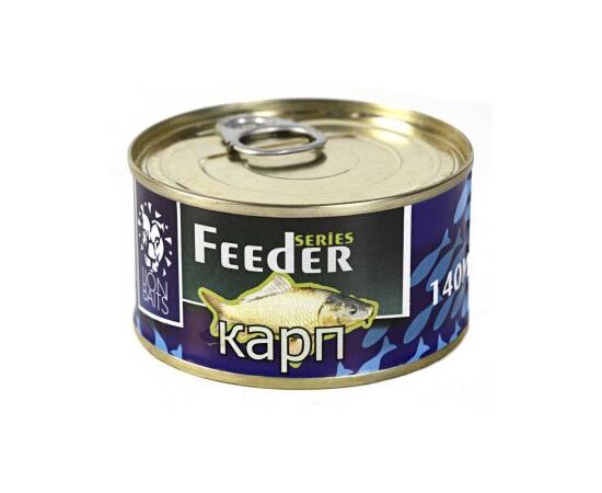 Lion Baits Зерновая смесь feeder Карп - 140 мл, Вкус: Карп, фото 