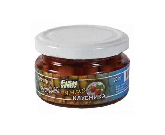 FishBerry Люпин насадочный Клубника - 120 мл, Вкус для группировки: Клубника, фото 