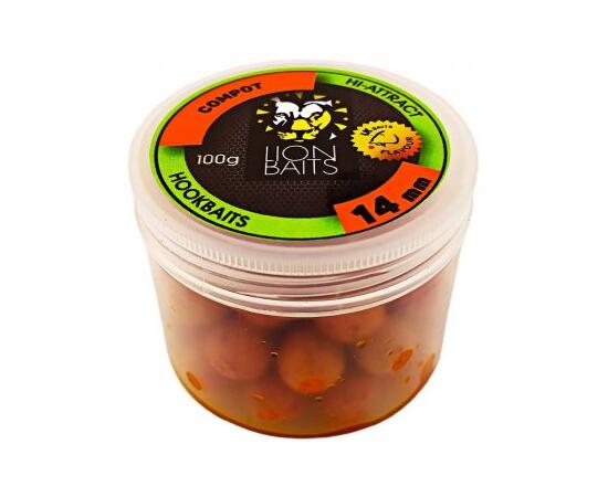 Lion Baits Бойл в банке (HI-ATTRACT) 14 мм COMPOT - 100 гр, Вкус для группировки: COMPOT, фото 