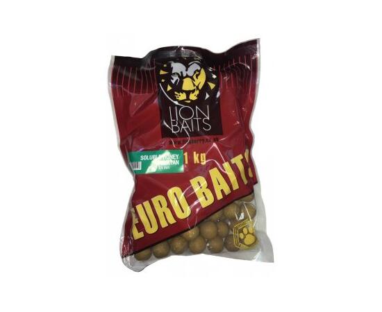 Lion Baits Бойлы растворимые серии EURO BAITS 24 мм мед Юкатан - 1 кг, Вкус для группировки: мед Юкатан, фото 