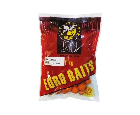 Lion Baits Бойлы тонущие серии EURO BAITS 24 мм слива королевская - 1 кг, Вкус для группировки: PLUM ROYALE, фото 