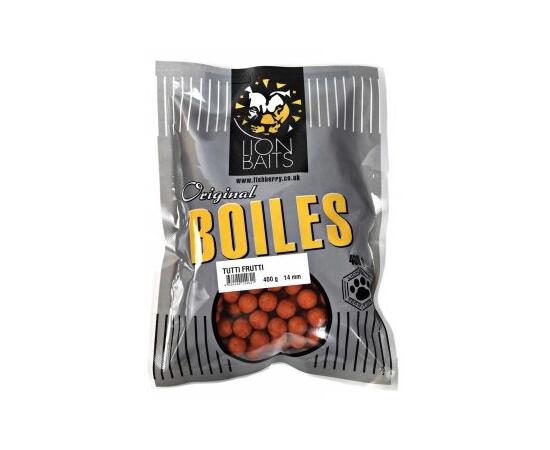 Lion Baits Бойлы тонущие серии ORIGINAL 14 мм тутти-фрутти - 400 гр, Вкус для группировки: тутти-фрутти, фото 