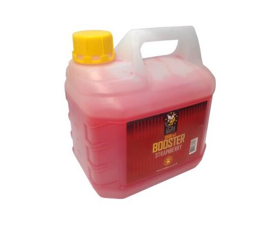 Lion Baits Booster STRAWBERRY (клубника) - 3л, Вкус для группировки: Клубника, фото 
