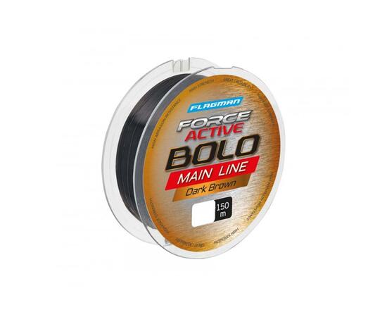 Леска FLAGMAN Force Active Bolo Main Line 150м 0.305мм, Разрывная нагрузка: 6.5 кг, Диаметр лески: 0,305 мм, Размотка: 150 м, фото 