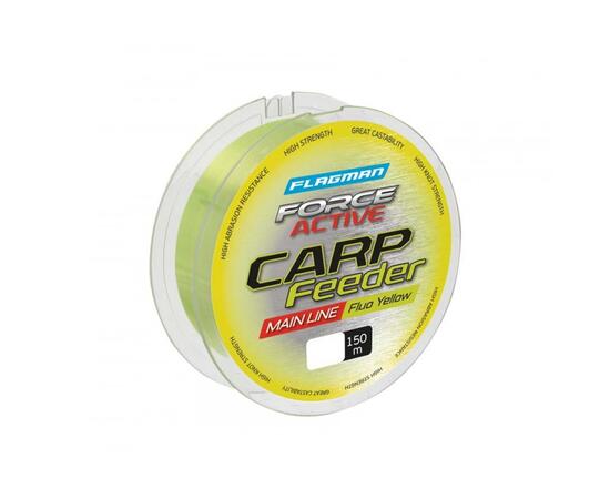Леска FLAGMAN Force Active Carp Feeder Main Line 150м 0.355мм, Разрывная нагрузка: 9 кг, Диаметр лески: 0,355 мм, Размотка: 150 м, фото 