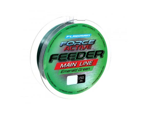 Леска FLAGMAN Force Active Feeder Main Line 150м 0.305мм, Разрывная нагрузка: 6.5 кг, Диаметр лески: 0,305 мм, Размотка: 150 м, фото 